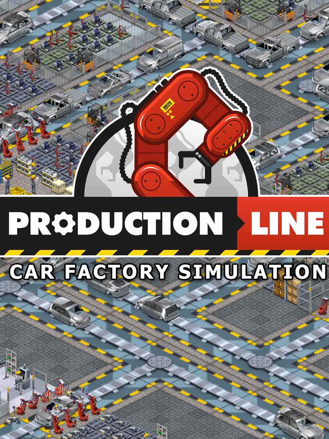 Production Line Car factory simulation | Steam