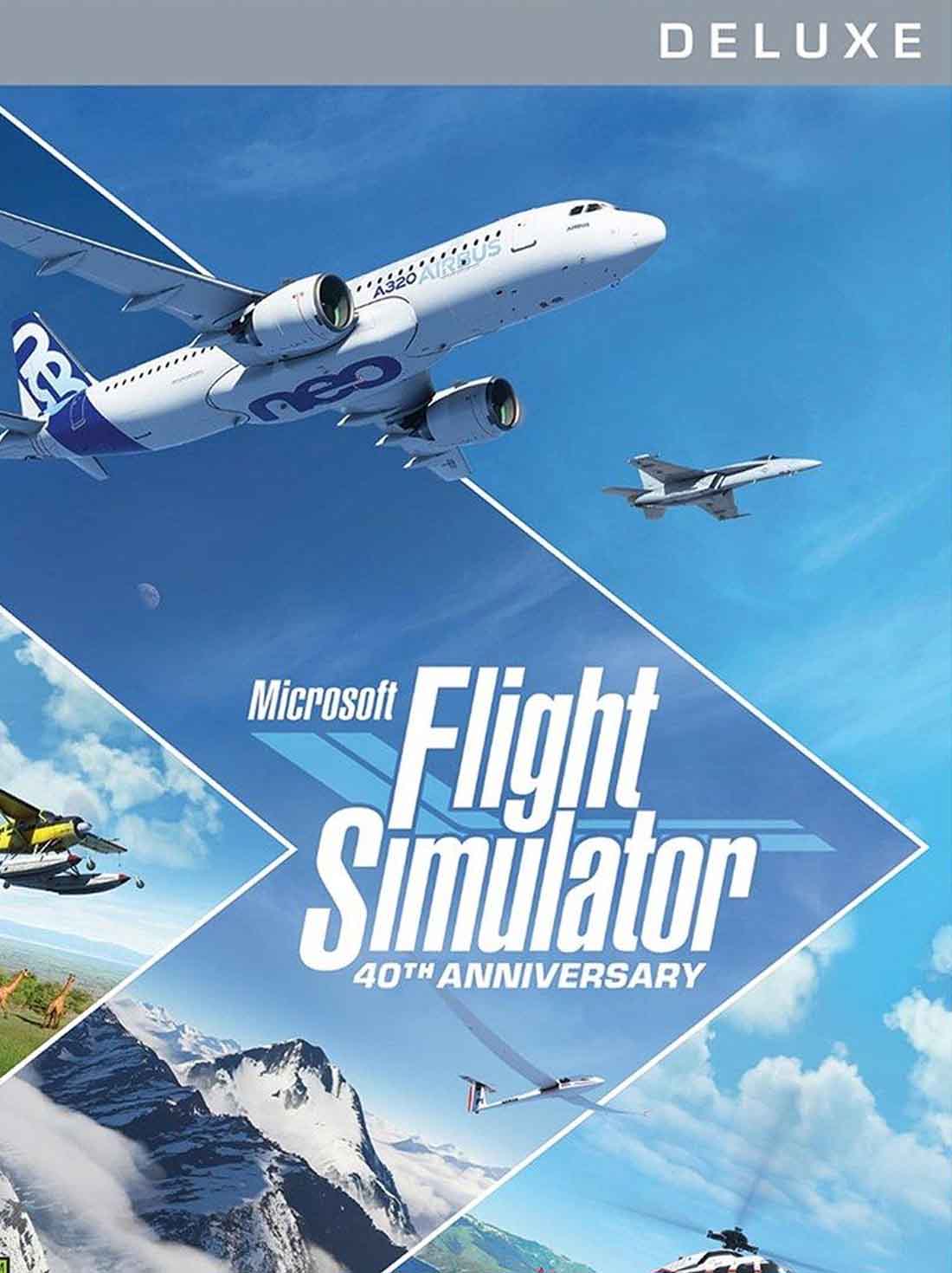 Microsoft Flight Simulator Deluxe 40th Anniversary Edition Europe | Windows 10-Xbox Series XS