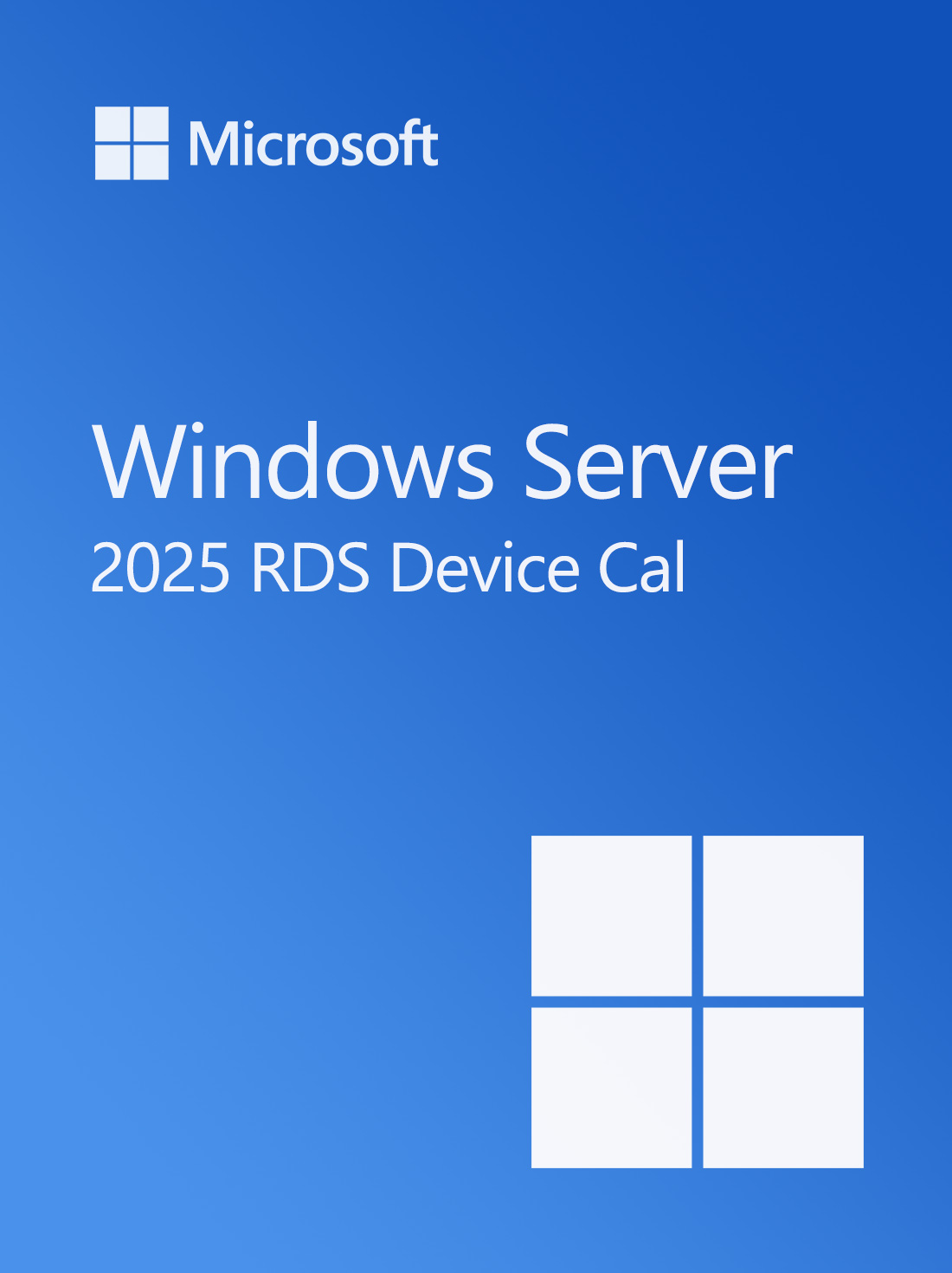 Microsoft Windows Server 2025 – 50 RDS Device CAL | Windows Server 2025