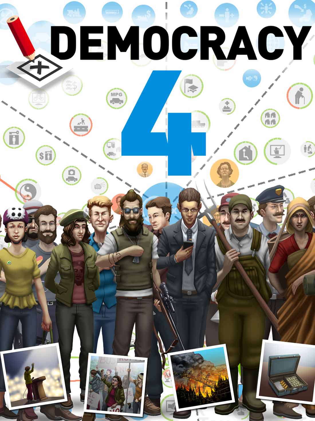 Democracy 4 PC Account | Steam
