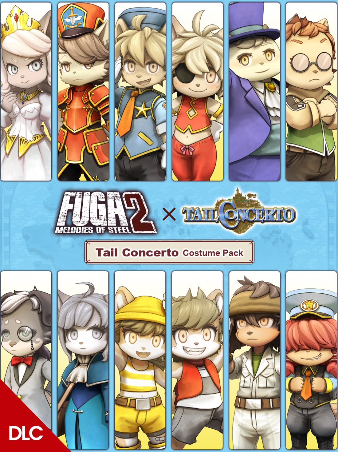 Fuga: Melodies of Steel 2 Tail Concerto Costume Pack | Steam
