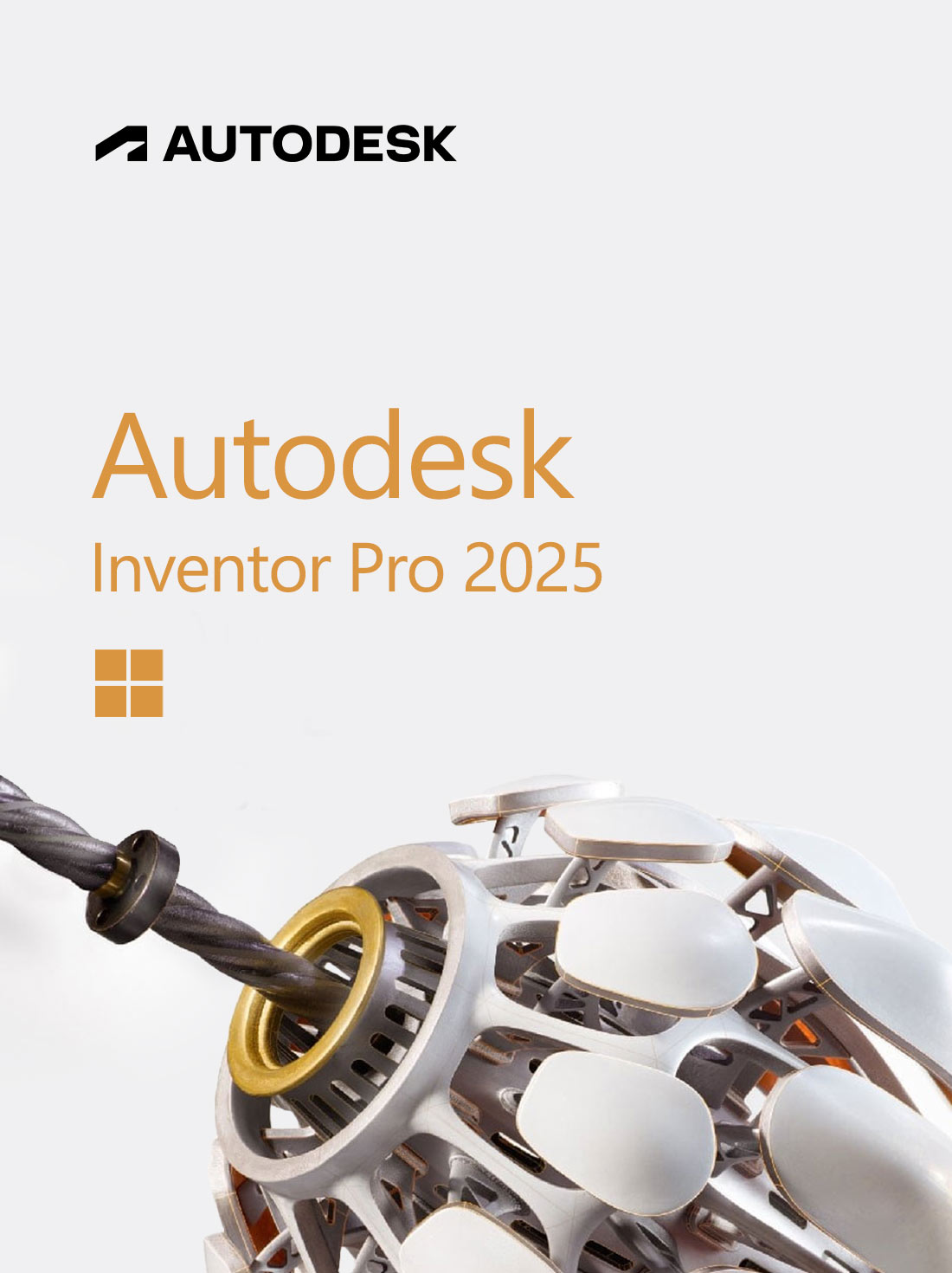 Autodesk Inventor Pro 2025 - 1 Dispositivo 1 Anno | Windows