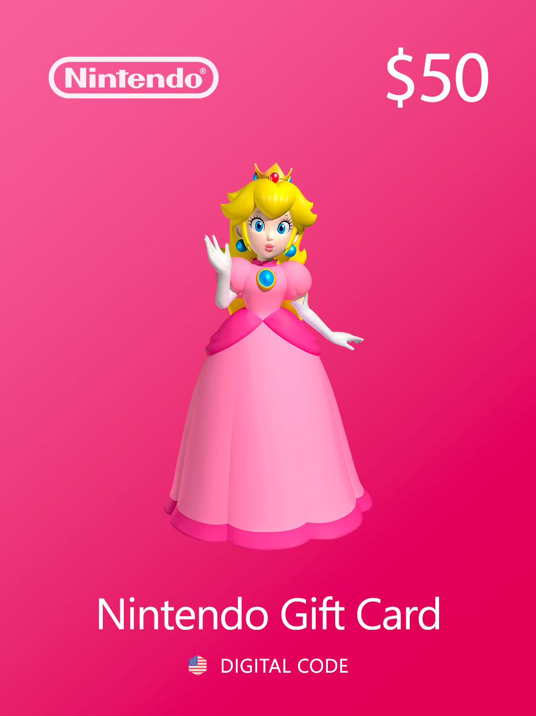 Nintendo Gift Card eShop 50 USD USA | Nintendo