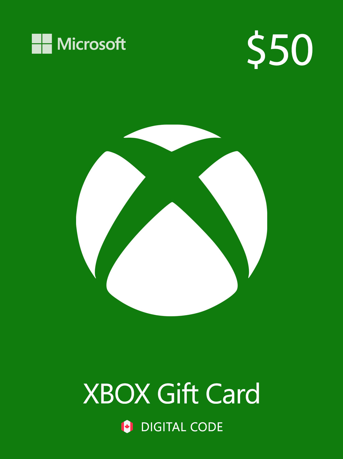 Xbox Live Gift Card 50 CAD - Canada | Keycense