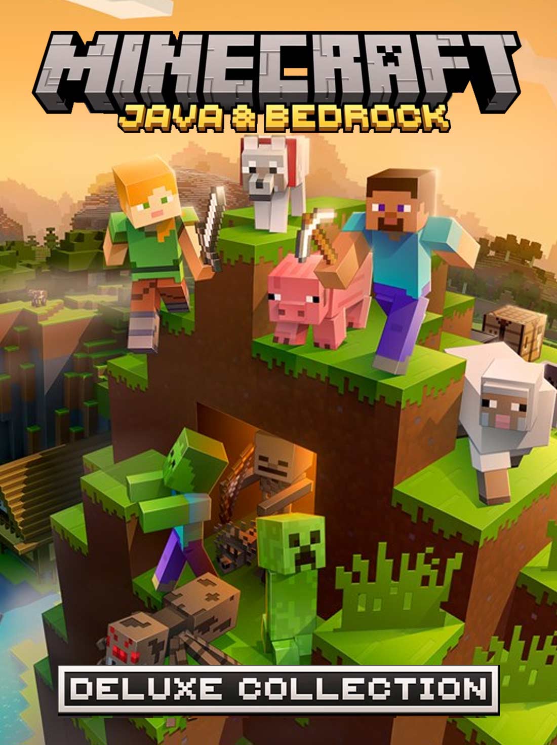 Minecraft Java & Bedrock Deluxe Collection | Windows 10