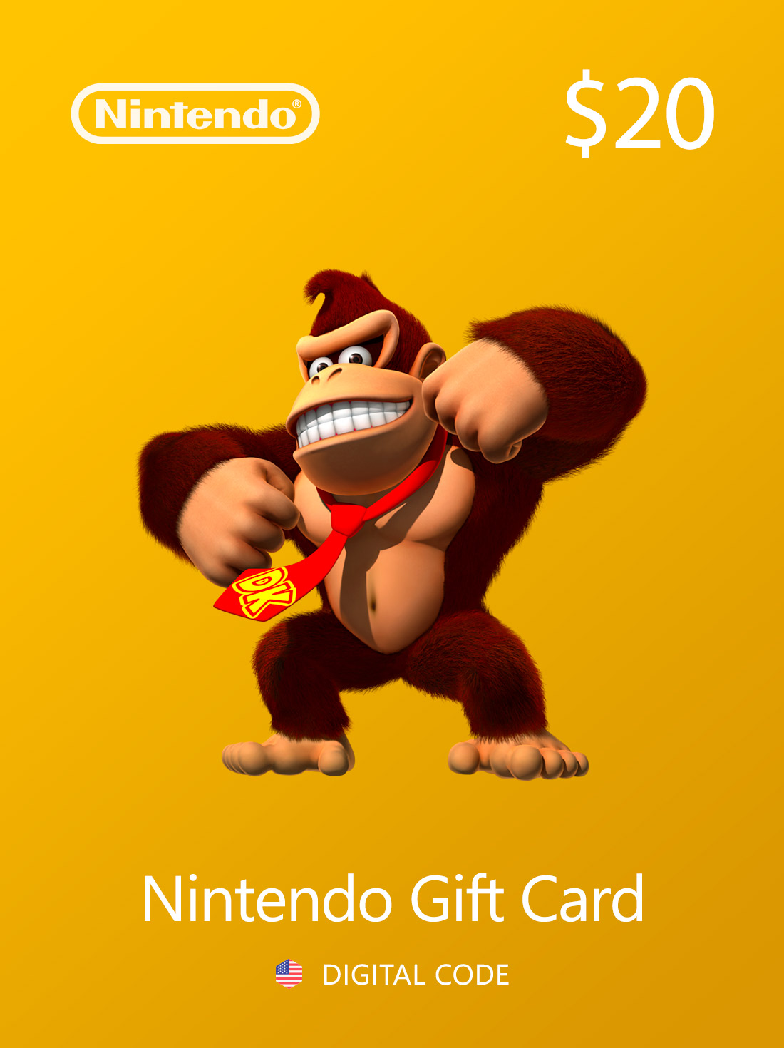 Nintendo Gift Card eShop 20 USD USA | Nintendo