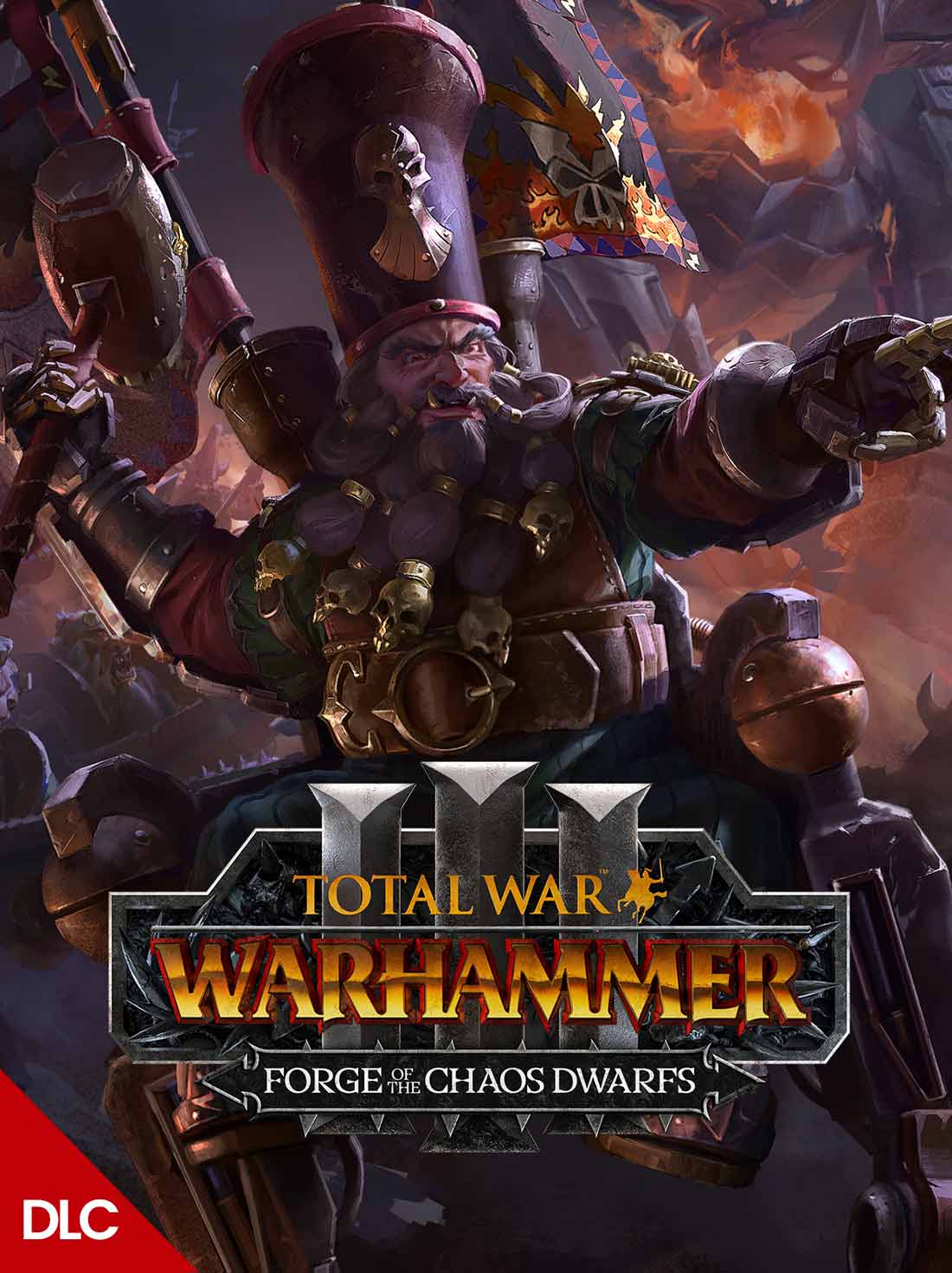 Total War: WARHAMMER III - Forge of the Chaos Dwarfs DLC Europe | Steam