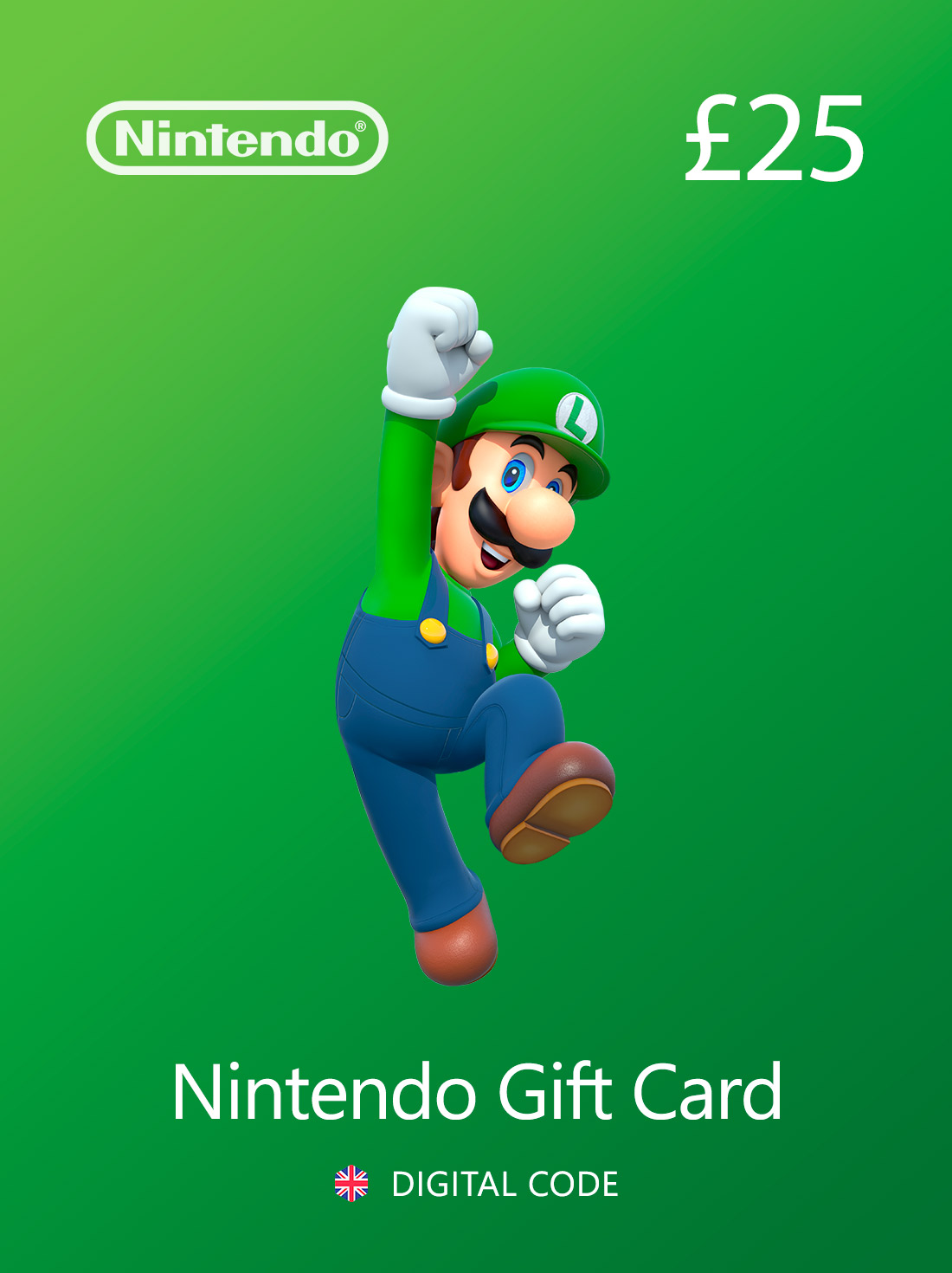 Nintendo Gift Card eShop 25 GBP UK | Nintendo