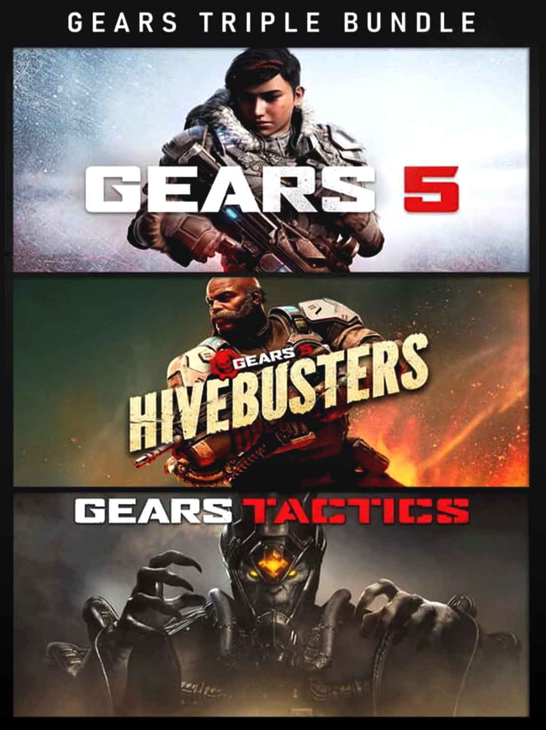 Gears Triple Bundle Europe Windows 10-Xbox One/Xbox Series XS