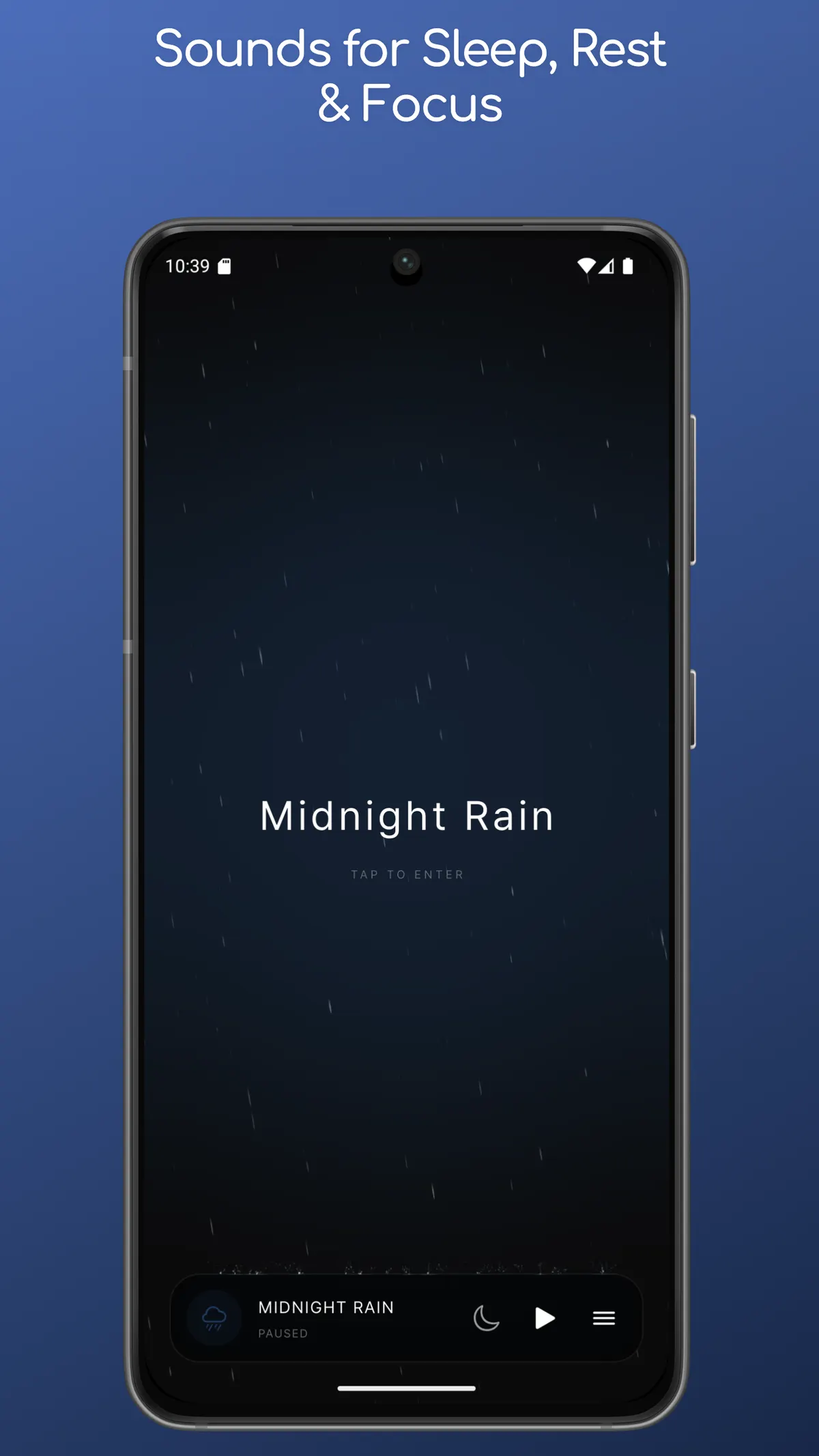 Fade: Relax & Sleep project screen 2