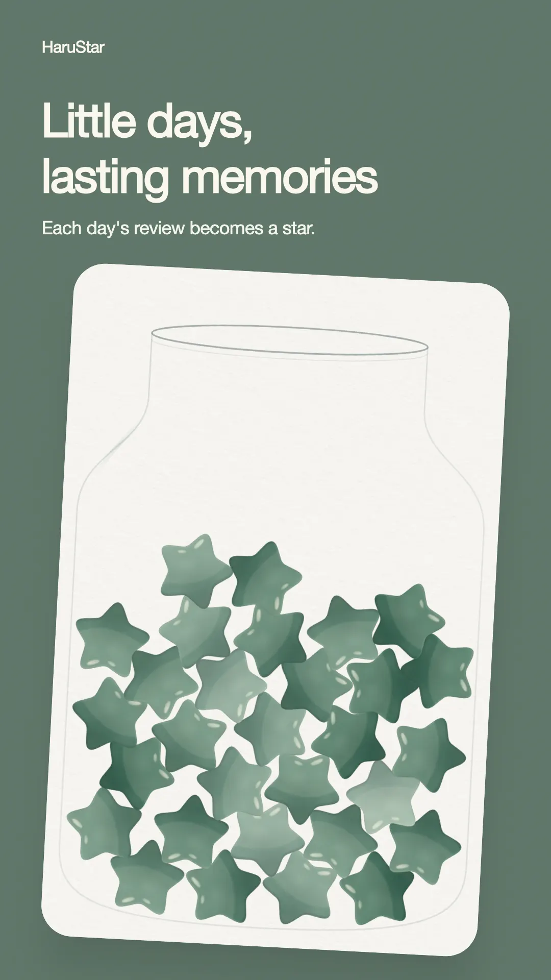 HaruStar: A Star Rating Journal project screen 2