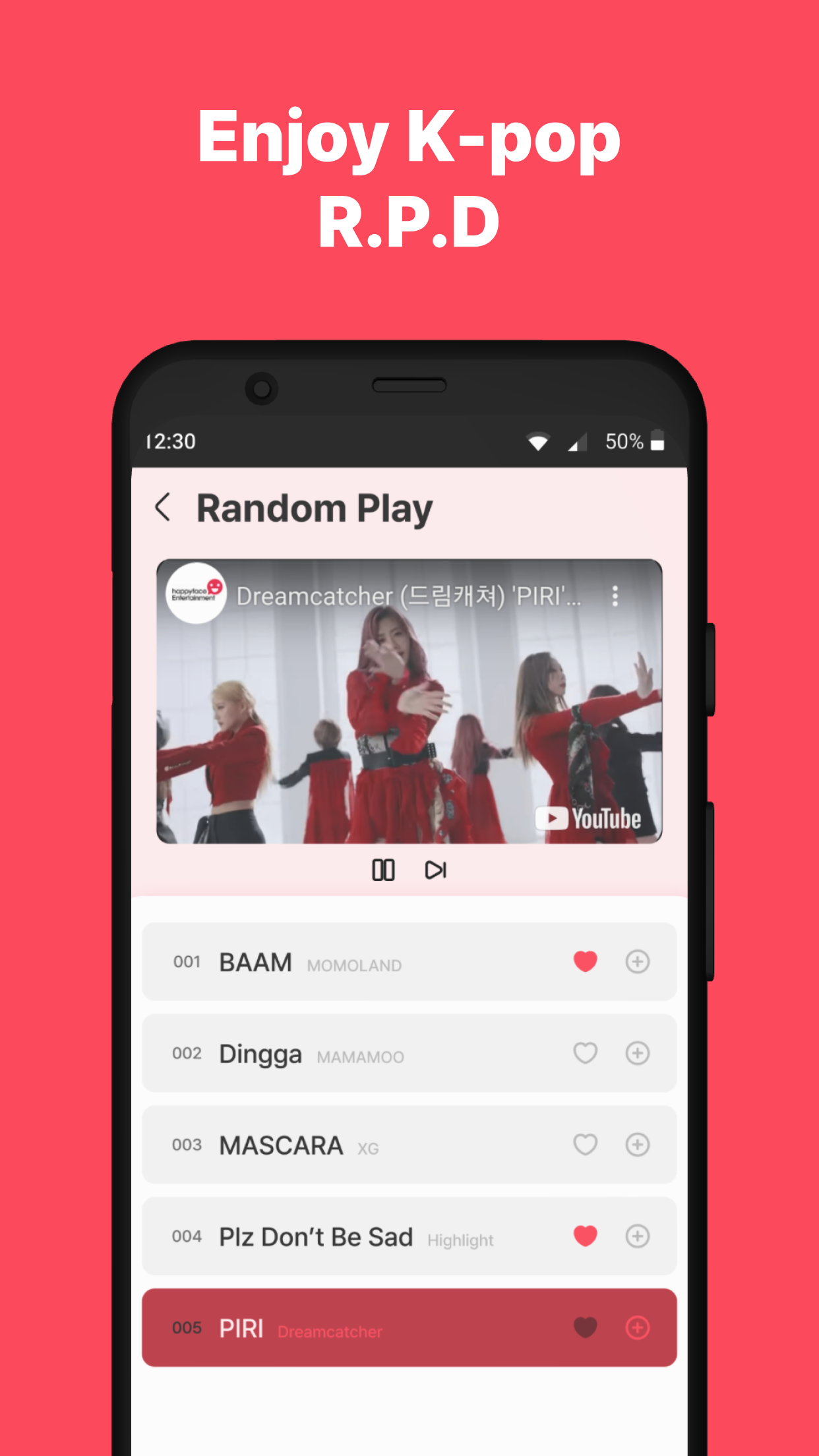 Lululala - Kpop Random Dance 프로젝트 화면 5