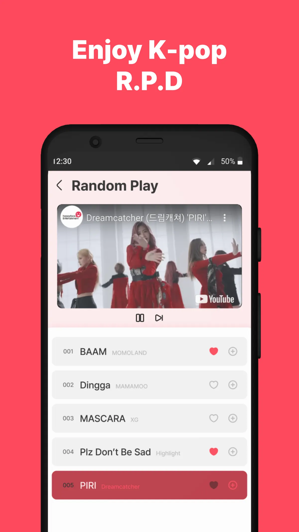 Lululala - Kpop Random Dance 프로젝트 화면 5