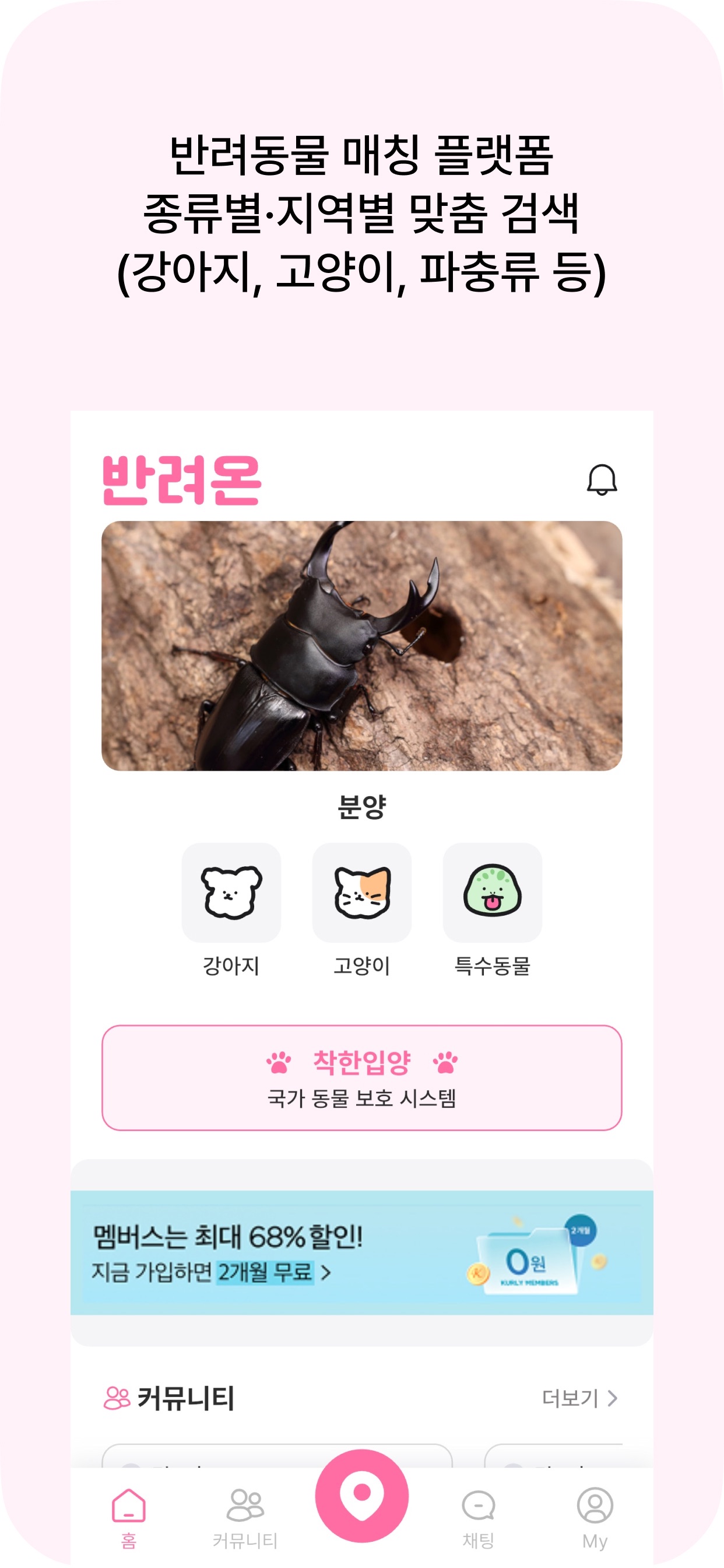 반려온 프로젝트 화면 2