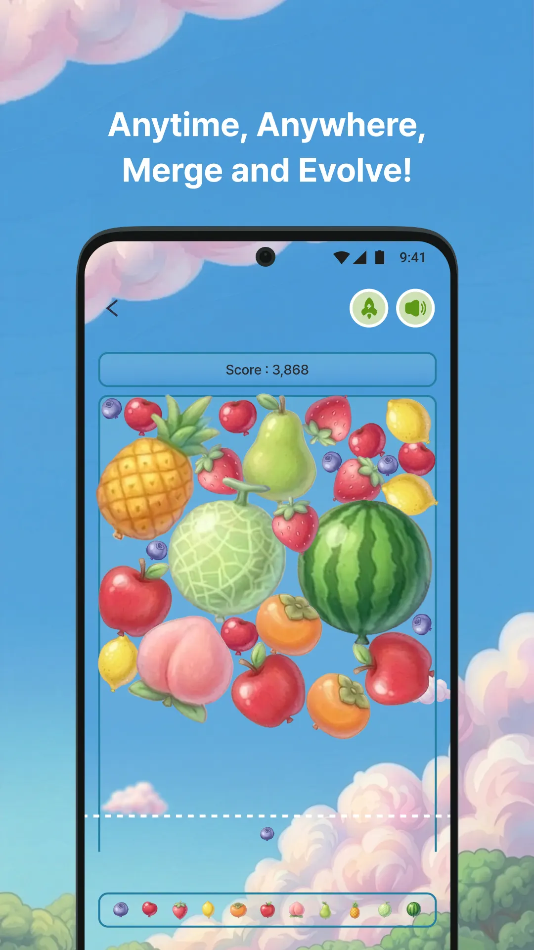 Watermelon Balloon: Merge Puzzle project screen 3