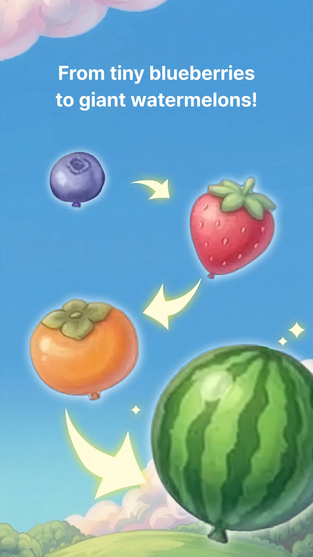Watermelon Balloon: Merge Puzzle project screen 1