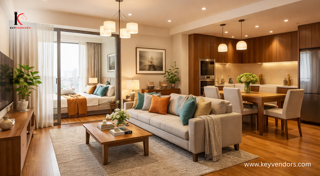2BHK Cost of Interior Design in Indirapuram
