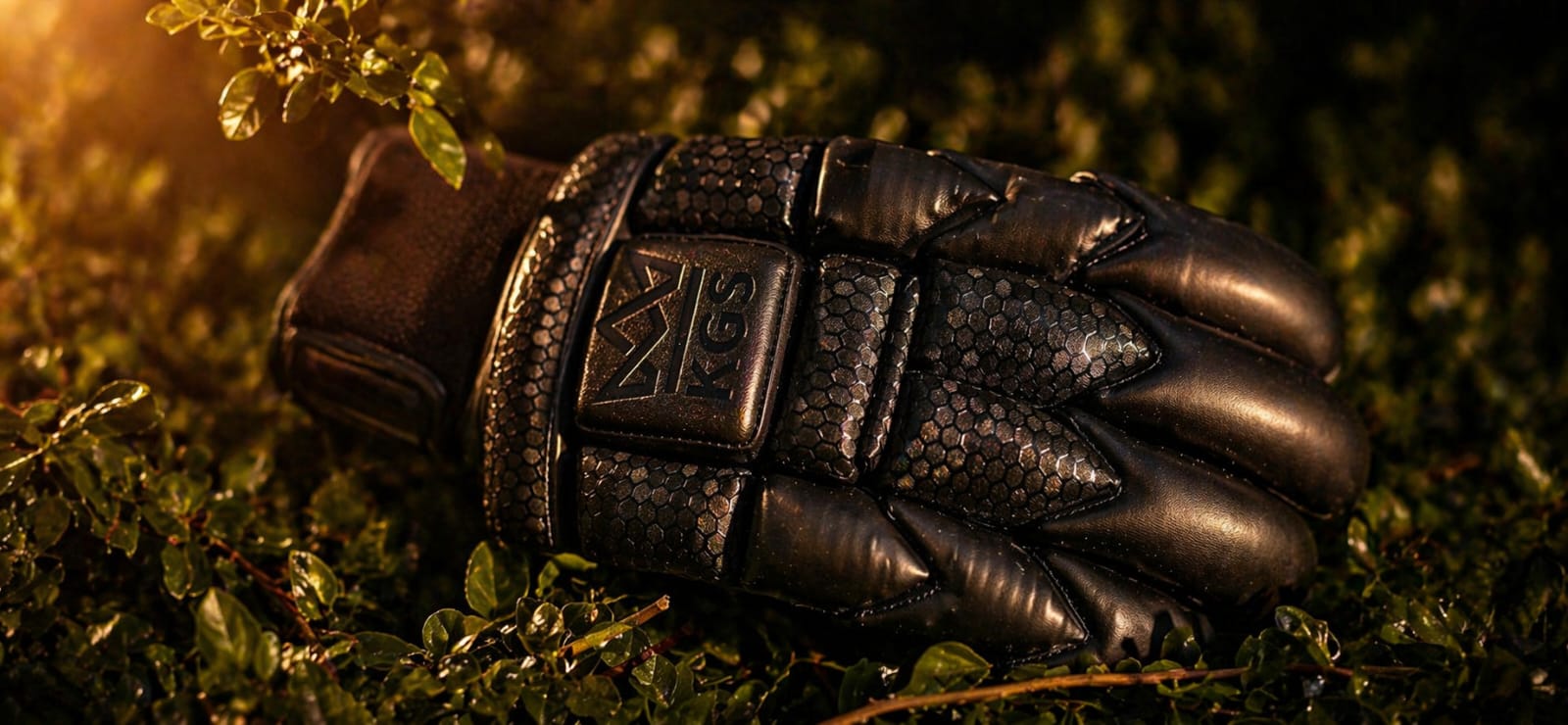 KGS Elite Stealth Batting Gloves – Premium Black Cricket Gloves with Pro-Level Protection preview 3