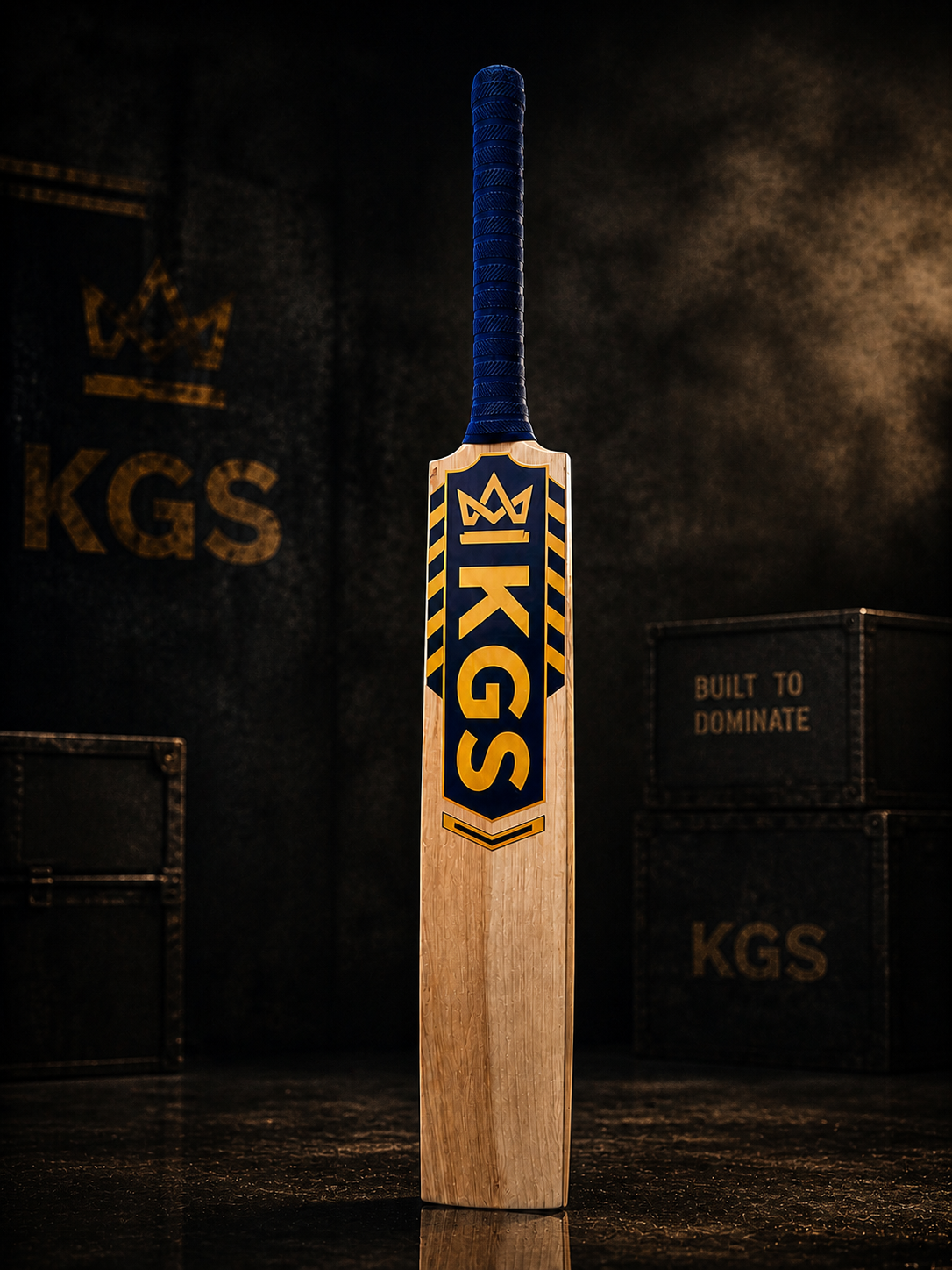 KGS Elite Drive English Willow Bat (Grade 2) – Premium Cricket Bat for Power & Control | PKR 45,000