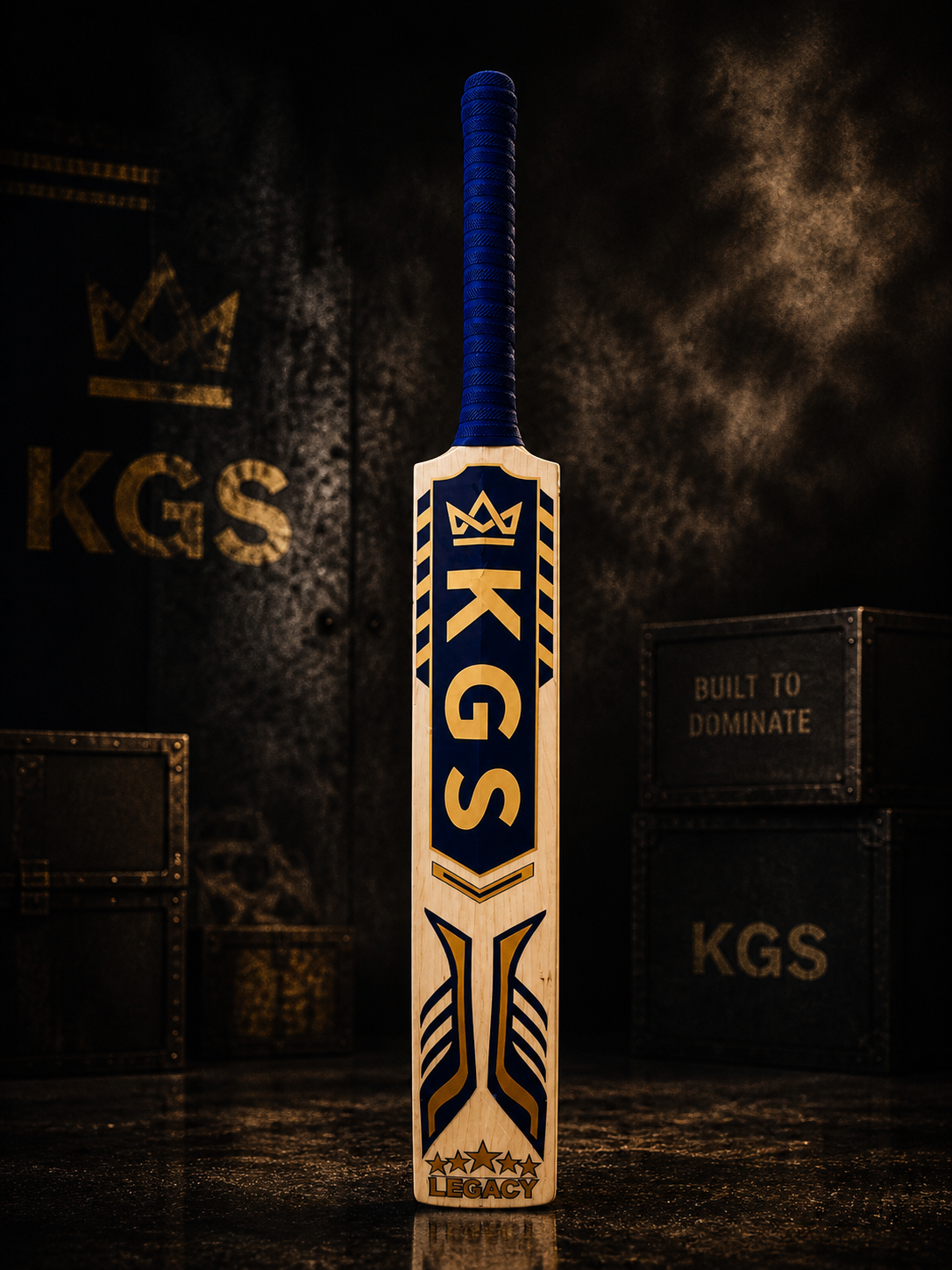 KGS Elite Drive English Willow Bat (Grade 2) – Premium Cricket Bat for Power & Control | PKR 45,000 preview 2
