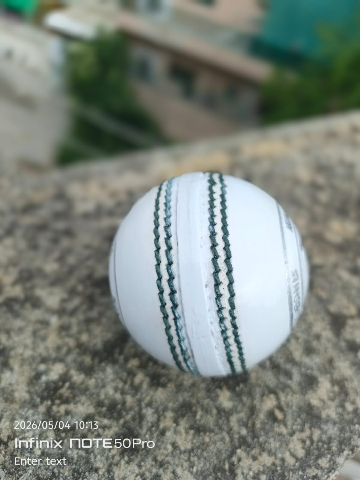 KGS Core White Cricket Ball – Black Seam | Budget Practice Ball