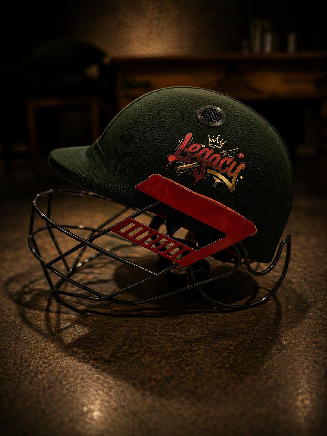KGS Club Classic Cricket Helmet – Traditional Design with Solid Protection preview 2