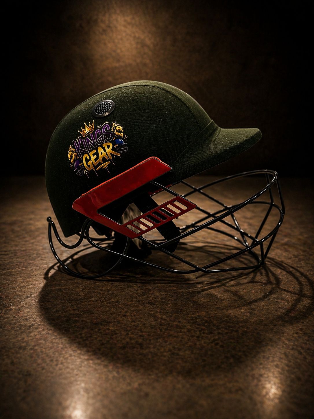 KGS Club Classic Cricket Helmet – Traditional Design with Solid Protection preview 3