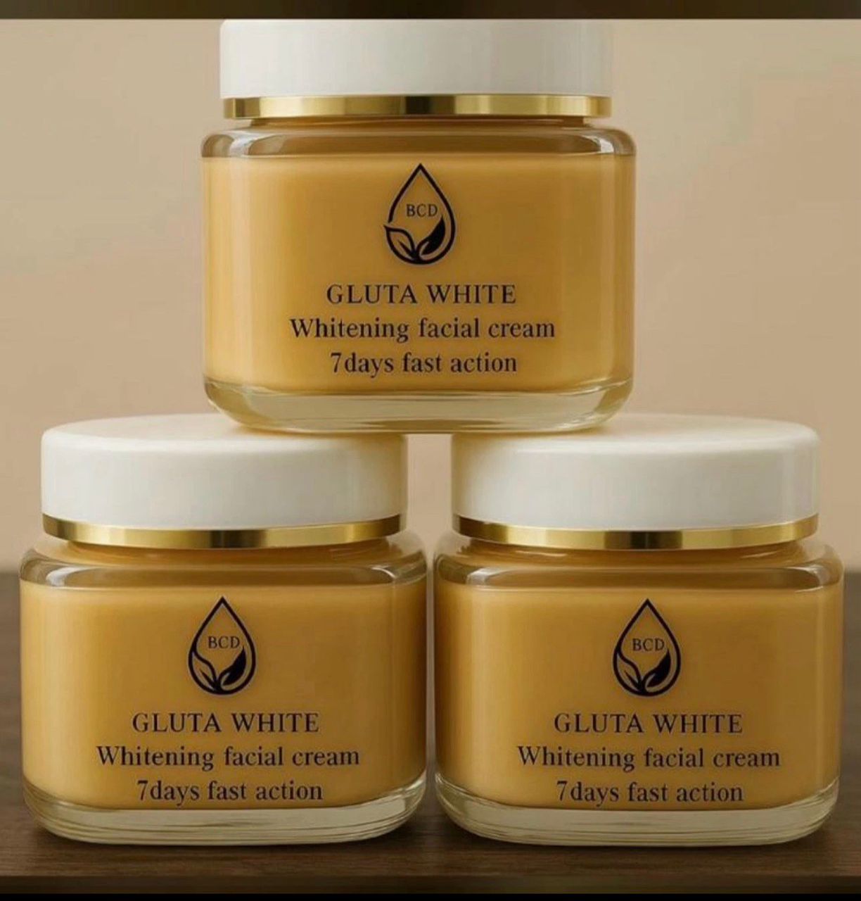 Gluta White Facial Cream (7days Fast Action) 50g With SPF 30