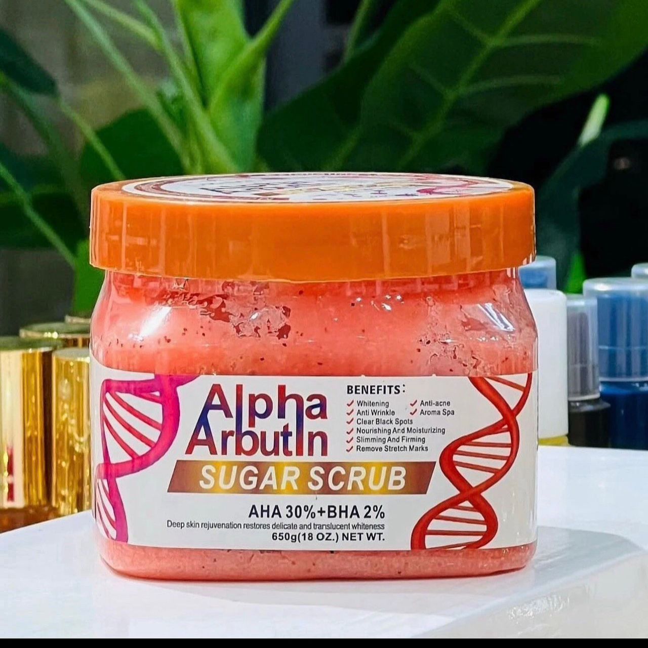 Dr Meinaier Alpha Arbutin Sugar Scrub 650g