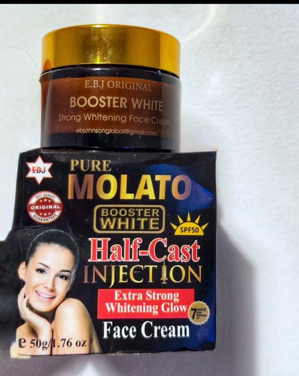 Pure Molato Booster White Extra Strong Whitening  Glow Face Cream  50g-01