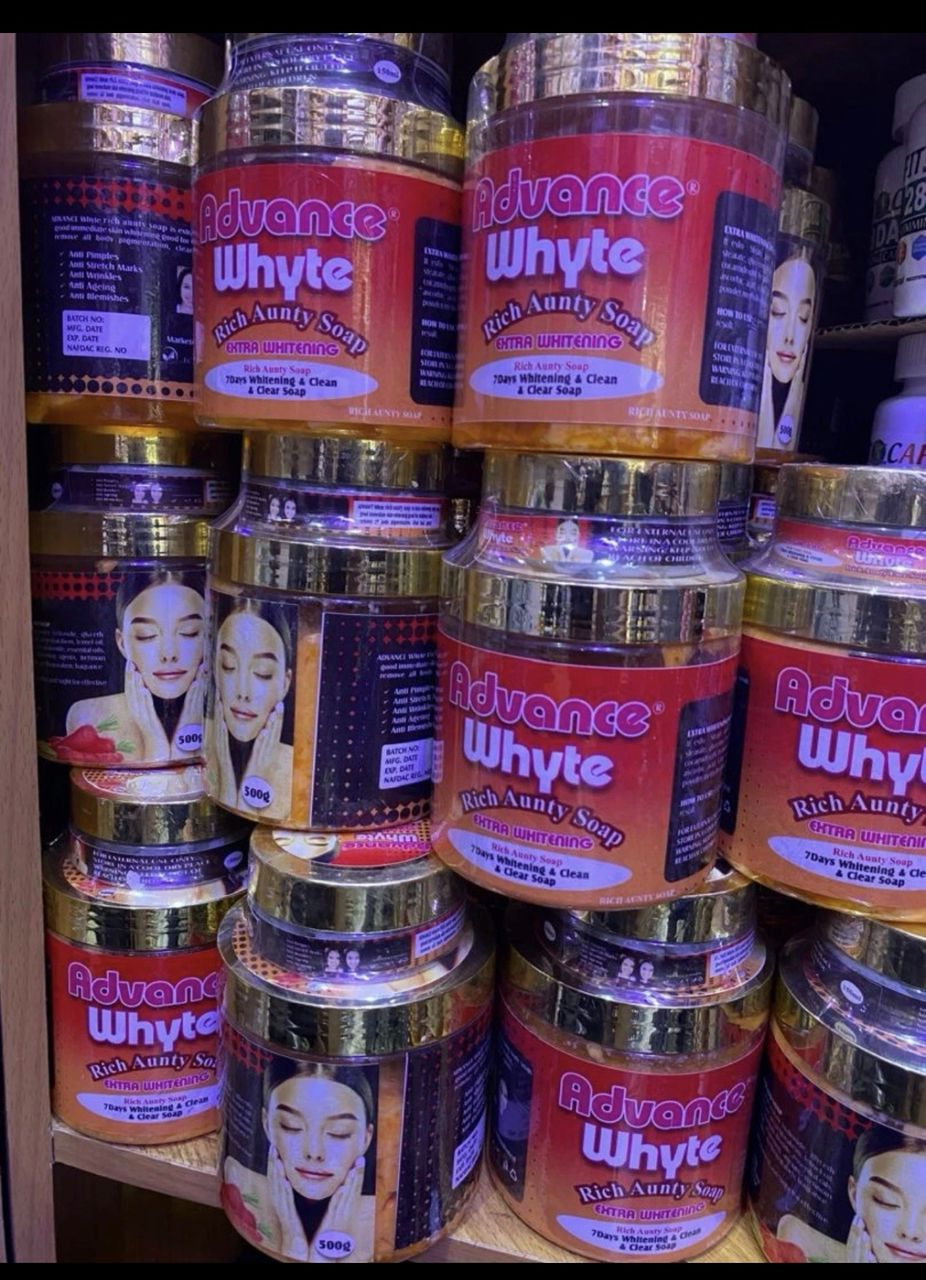 Advance Whyte Rich Aunty 7days Extra Whitening Soap 500g + Face Soap 50g-02