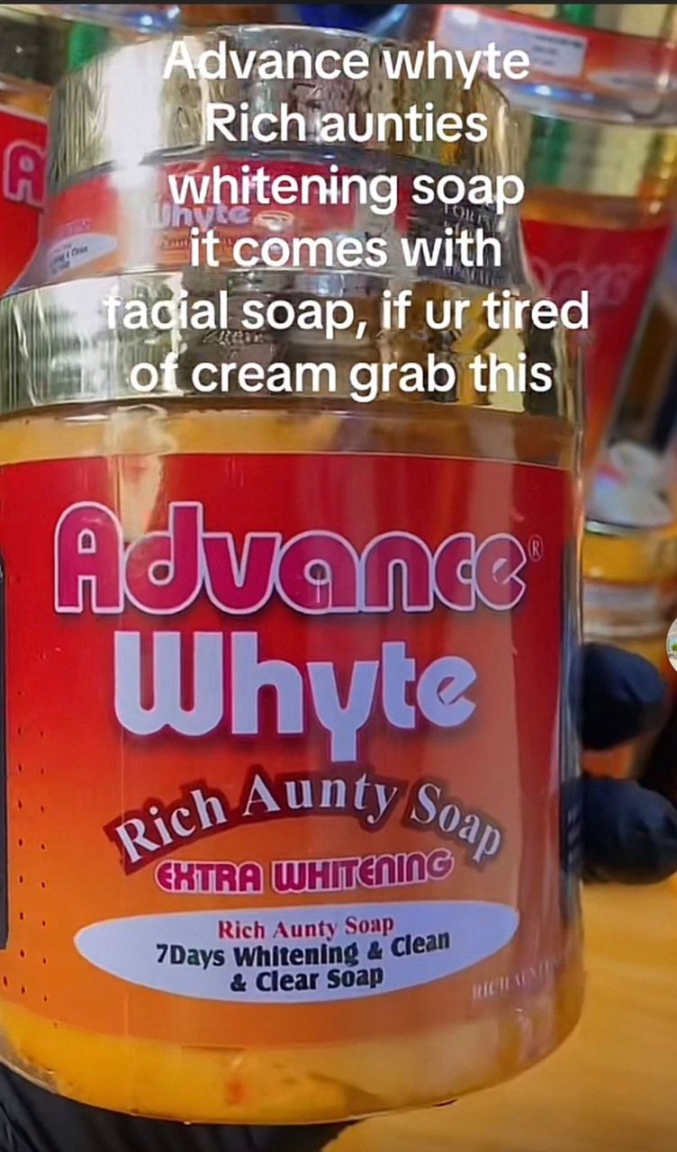 Advance Whyte Rich Aunty 7days Extra Whitening Soap 500g + Face Soap 50g-03