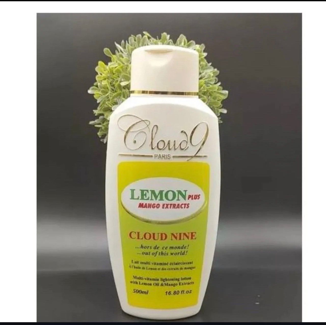 Cloud 9 Paris Skin Whitening Lotion 500ml With Lemon Plus & Mango Extract-02