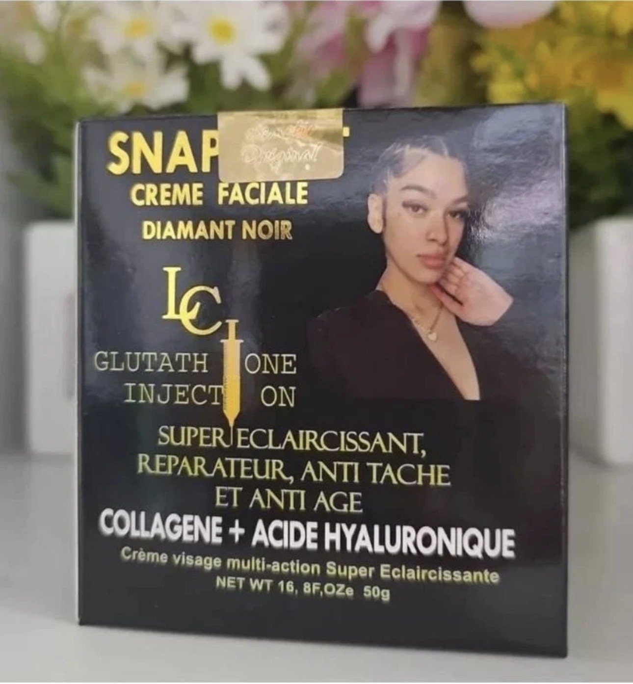 Snapchat Black Diamond Glutathione Injection Face Cream 50g