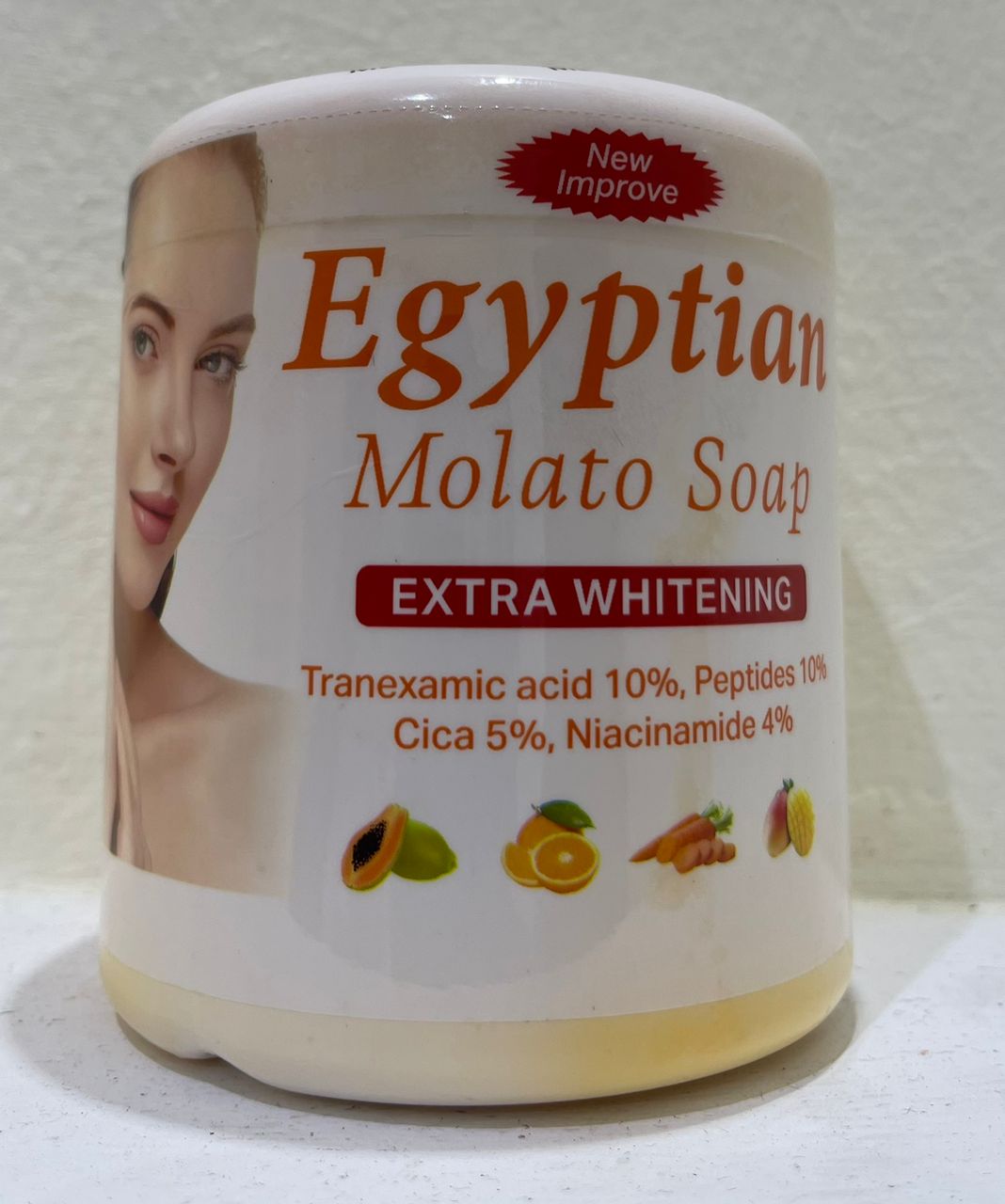 Egyptian molato extra whitening soap 500g 