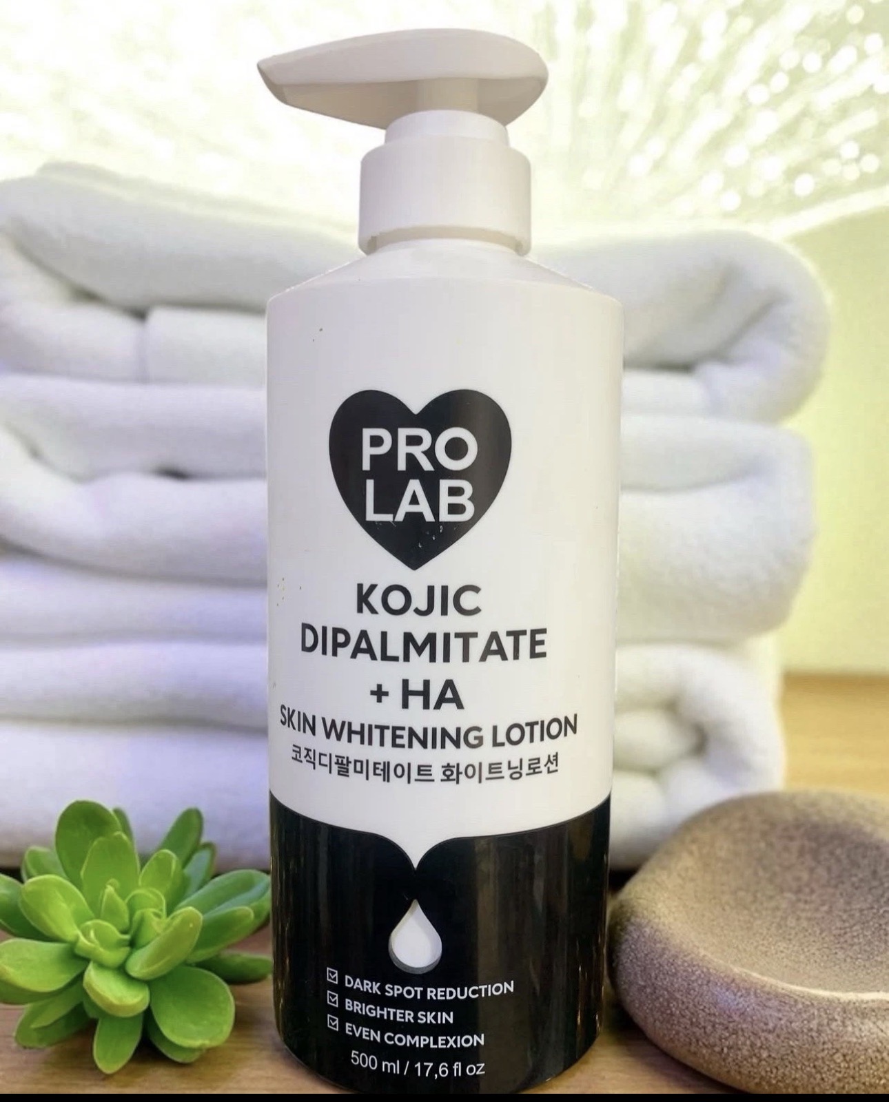 Pro-Lab Kojic Dipalmitate + HA Skin Whitening Lotion 500ml