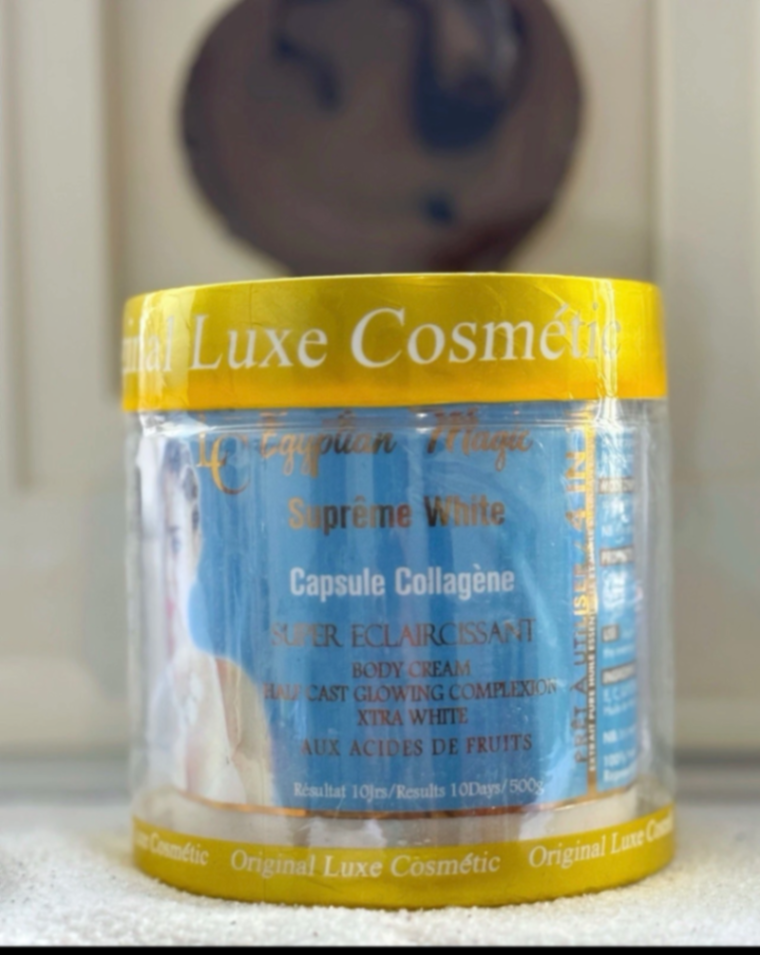 LC Egyptian Magic Supreme White capsule Collagen Whitening Cream (10days result)