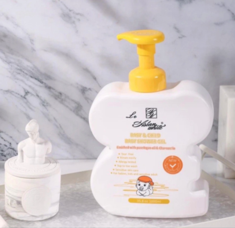 Le Asian White Baby & Child Brightening Shower Gel 1000ml- Protection From Birth