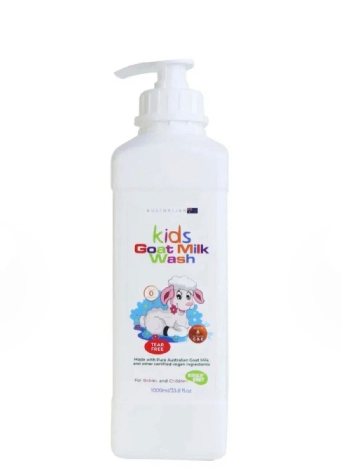 Bubula Australian Kids Goat Milk Baby Shower  Gel 1000ml