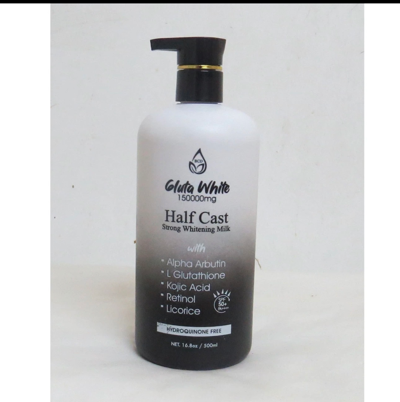 Gluta White HC Whitening Body Lotion 500ml Anti-Aging Skin Brightening