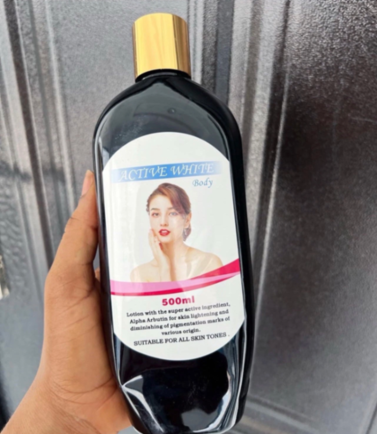 Active White Glutathione Body Lotion 500ml (14days Whitening)