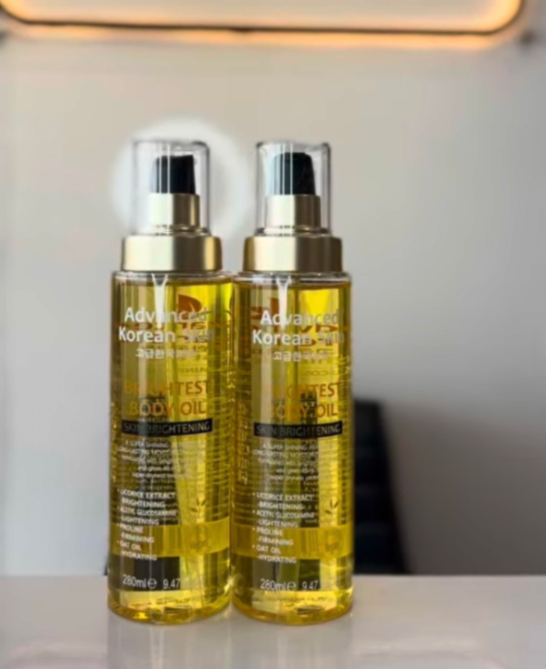 1pcs Advanced Korean Brightest Body Oil 280ml For Skin Brightening 280ml