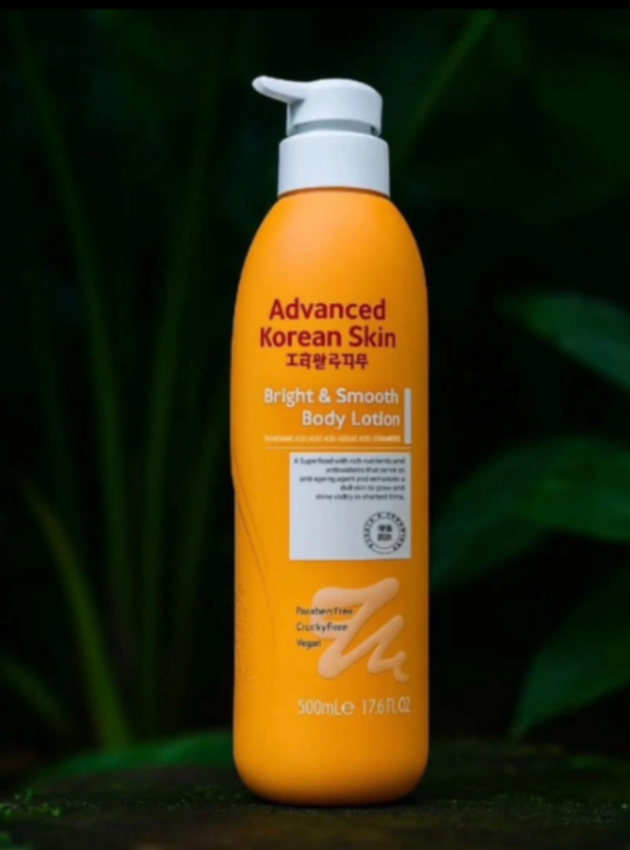 Advanced Korean Skin Bright Smooth Body Lotion 500ml