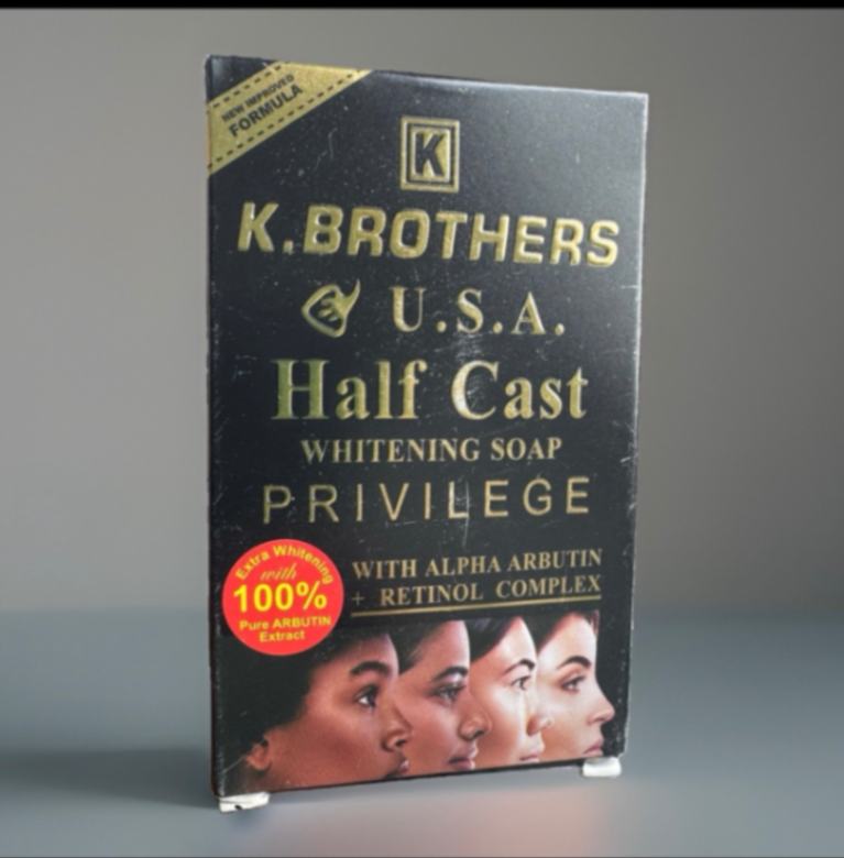 K.Brothers Half Cast Privilege Whitening Soap 200g For Lightening And Glowing