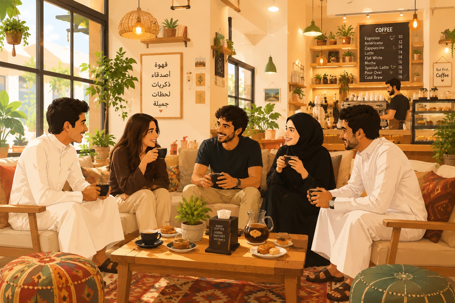 قهوة وتعارف ☕️