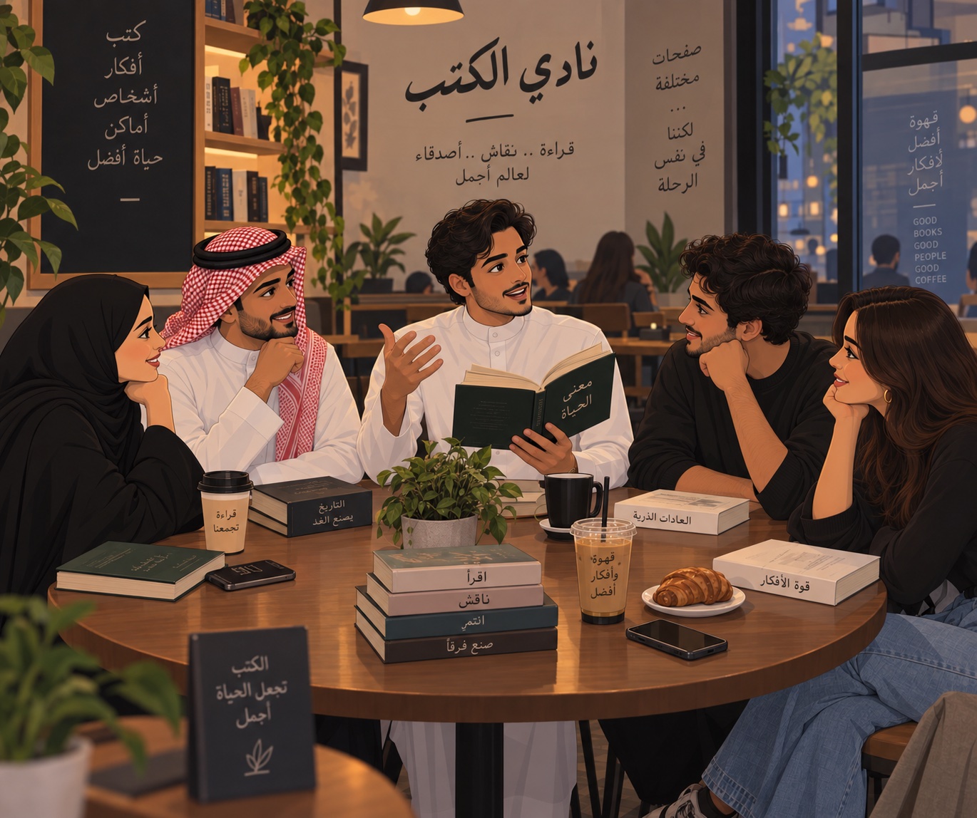 صحبة كتب