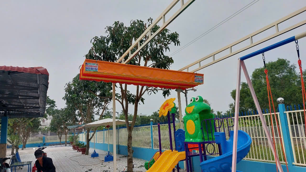 Mẫu mái hiên, mái xếp di động – 10