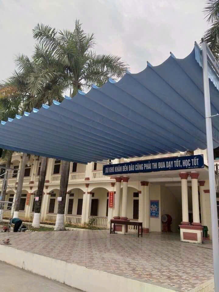 Mẫu mái hiên, mái xếp di động – 08