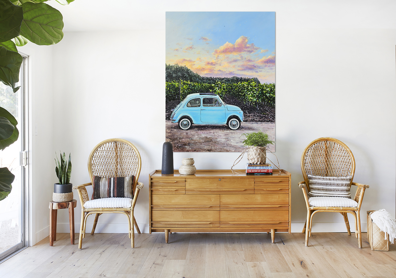 W Popołudniowym Blasku Winnicy