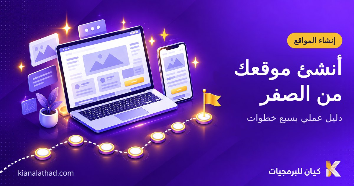كيفية إنشاء موقع إلكتروني خطوة بخطوة